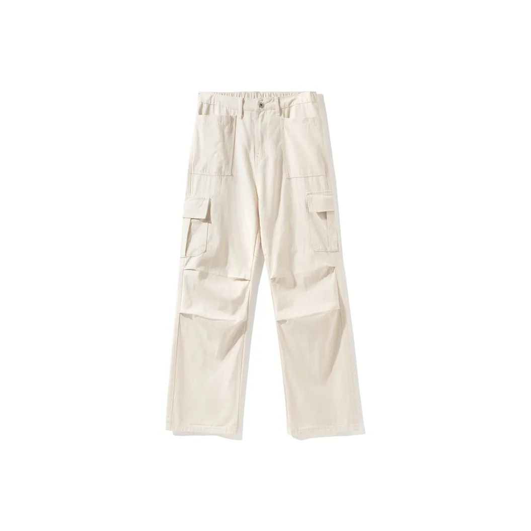 Kudamm Jeans Unisex Beige Apricot