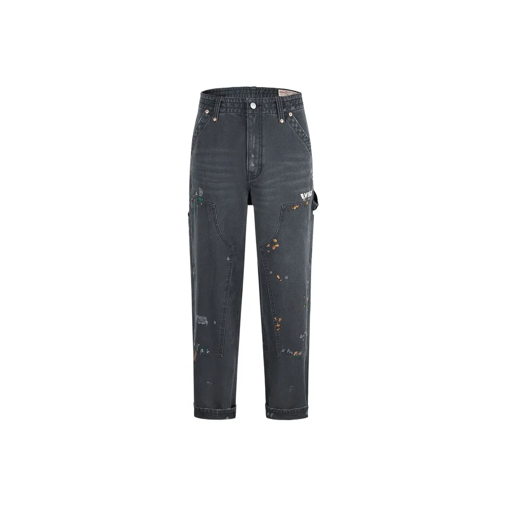 EVISU Logo print Trousers