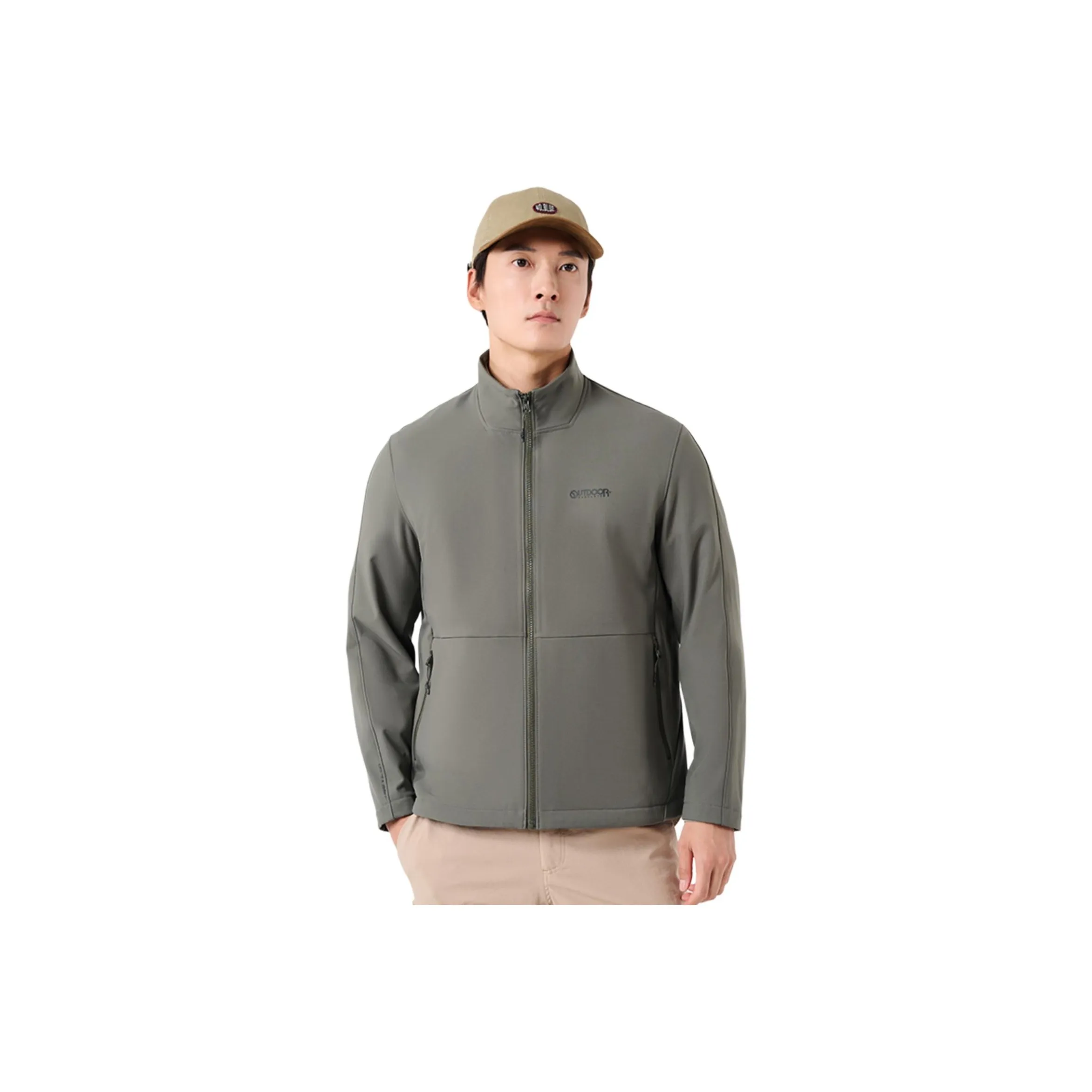 OUTDOOR PRODUCTS Куртки и пальто Мужской Серый Озерный Зеленый