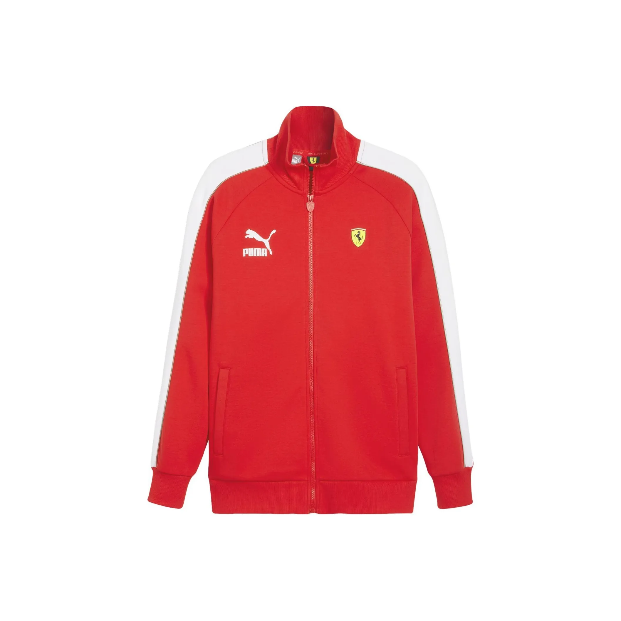 PUMA FERRARI RACE ICONIC T7 TRACK JACKET Jackets & Coats Men's Red