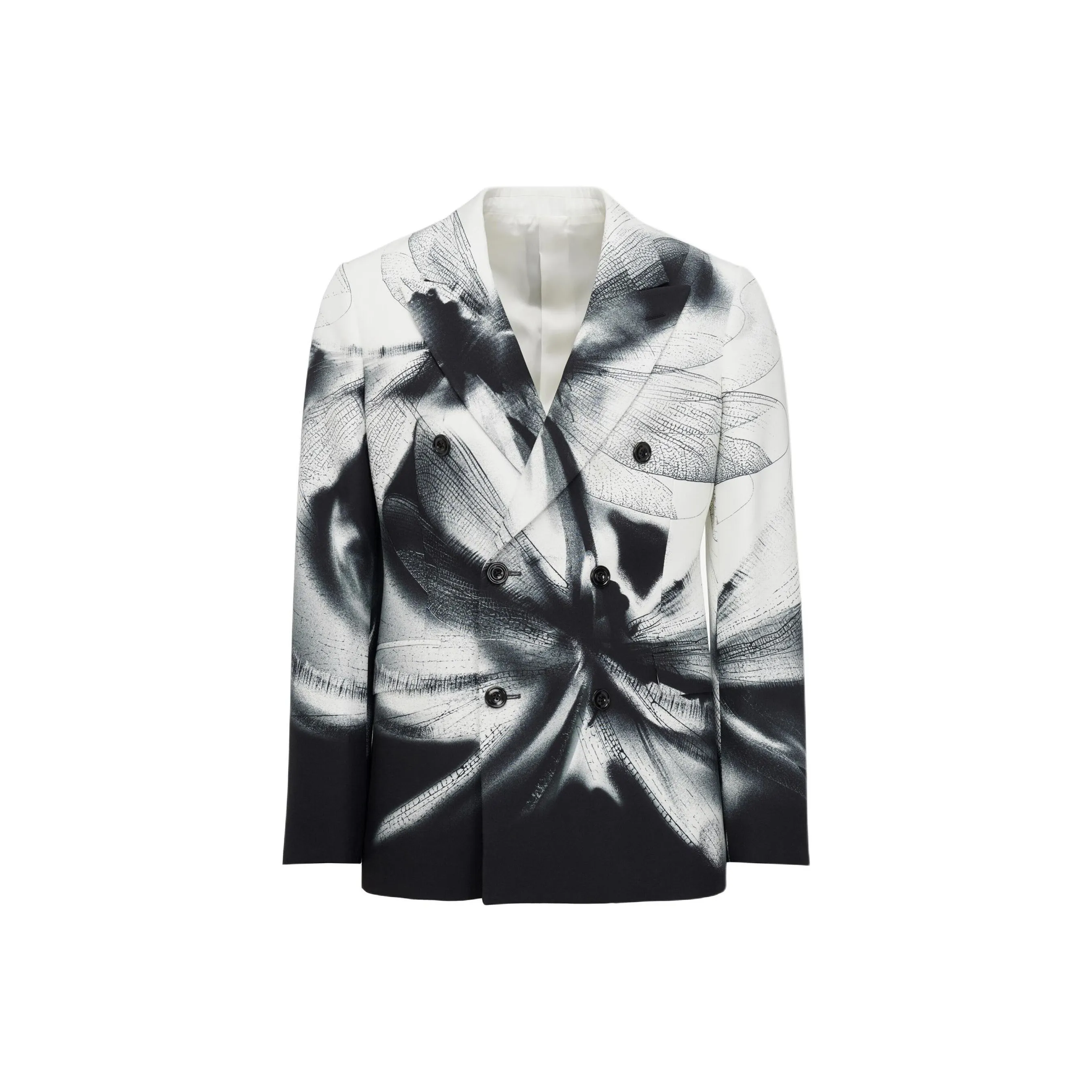 Alexander McQueen Dragonfly Shadow Double breasted Blazer