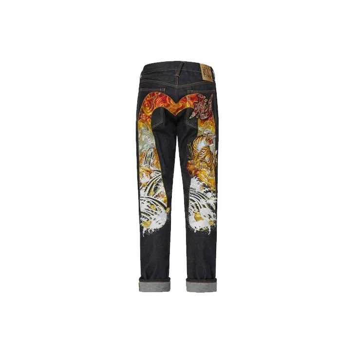 EVISU SS22 Jeans Men's Denim Blue