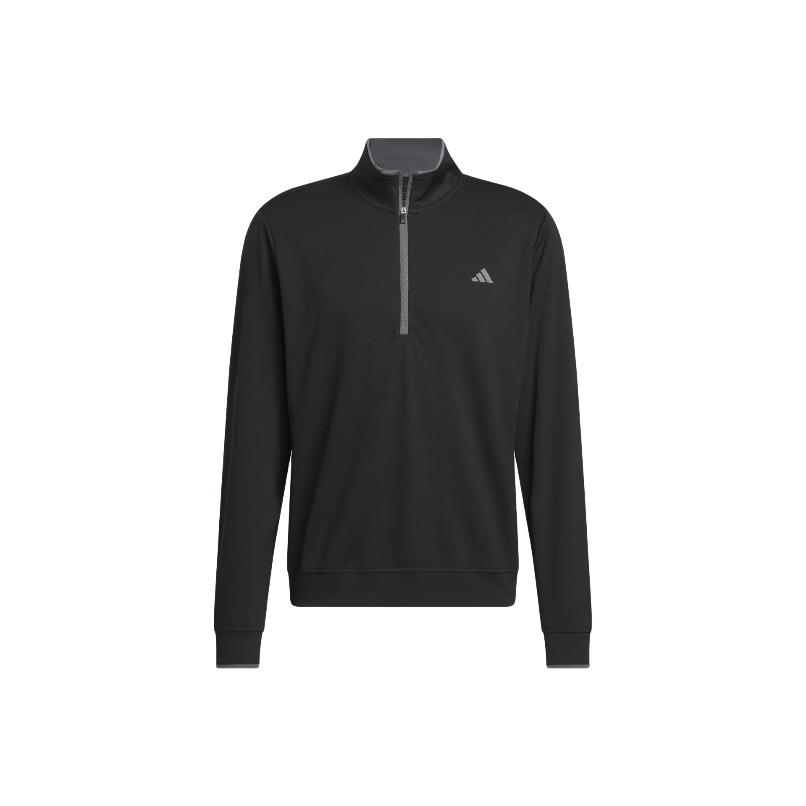 Adidas Легкий Полузастежка Топ Куртки и Пальто Мужской Черный