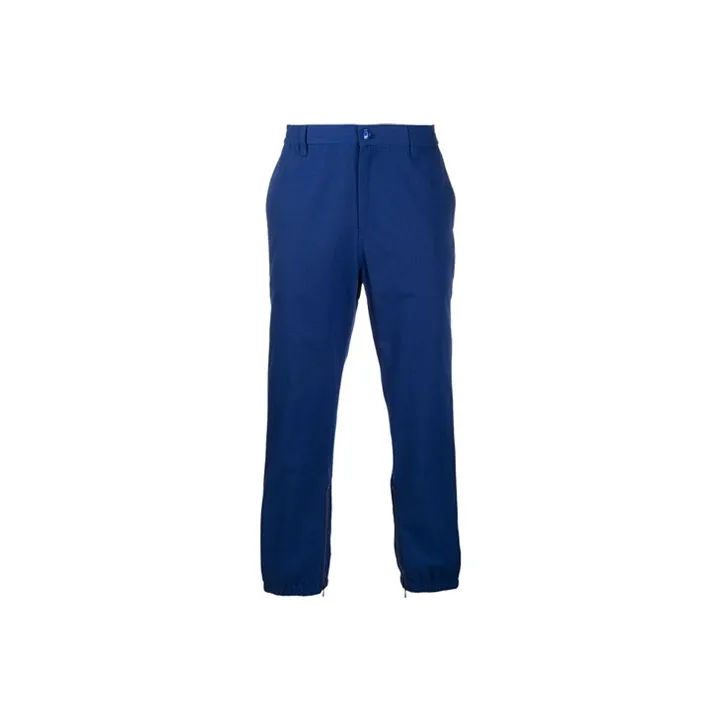 GUCCI Knitted Sports Pants Men's Blue