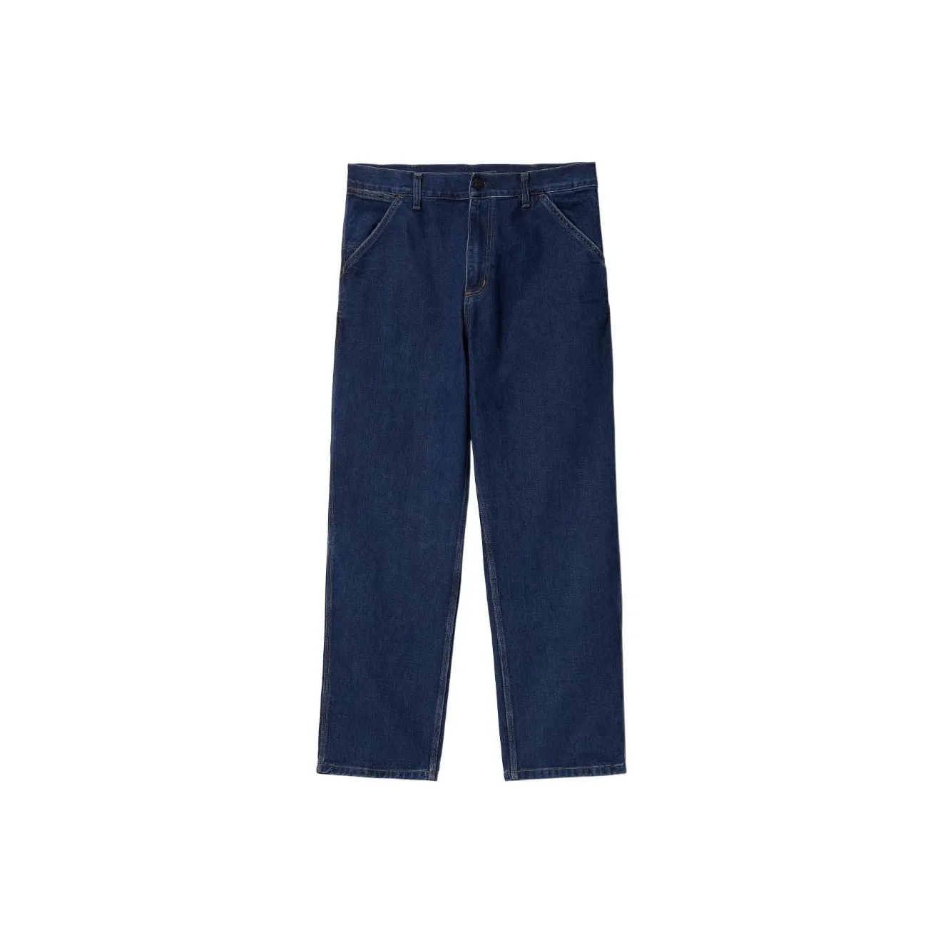 Carhartt WIP Blue Men's Jeans Кархартт WIP Синий Мужской Джинсы