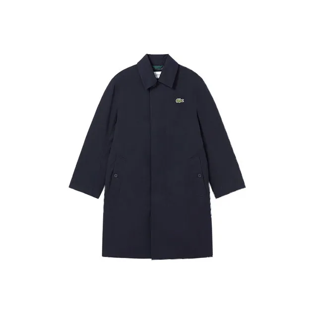 Тренчкот LACOSTE Collaboration Мужской Темно-Синий