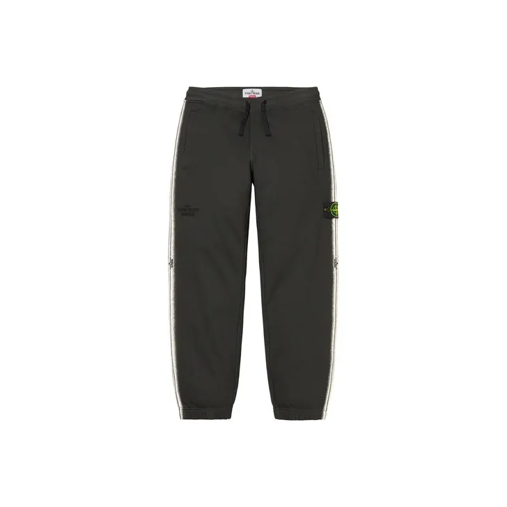 Supreme X Stone Island Stripe Sweatpant