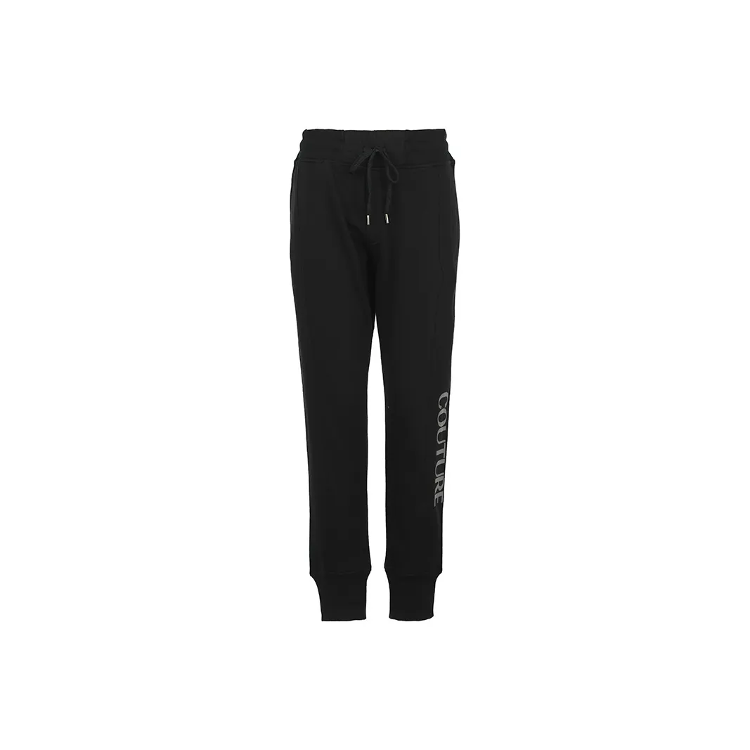 VERSACE JEANS COUTURE Knitted Sweatpants Men's Black