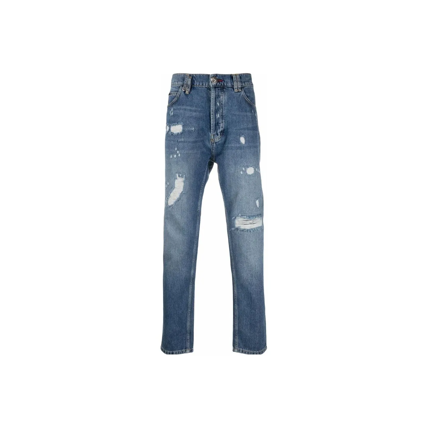 PHILIPP PLEIN Blue Men's Jeans PHILIPP PLEIN Синий Мужские Джинсы