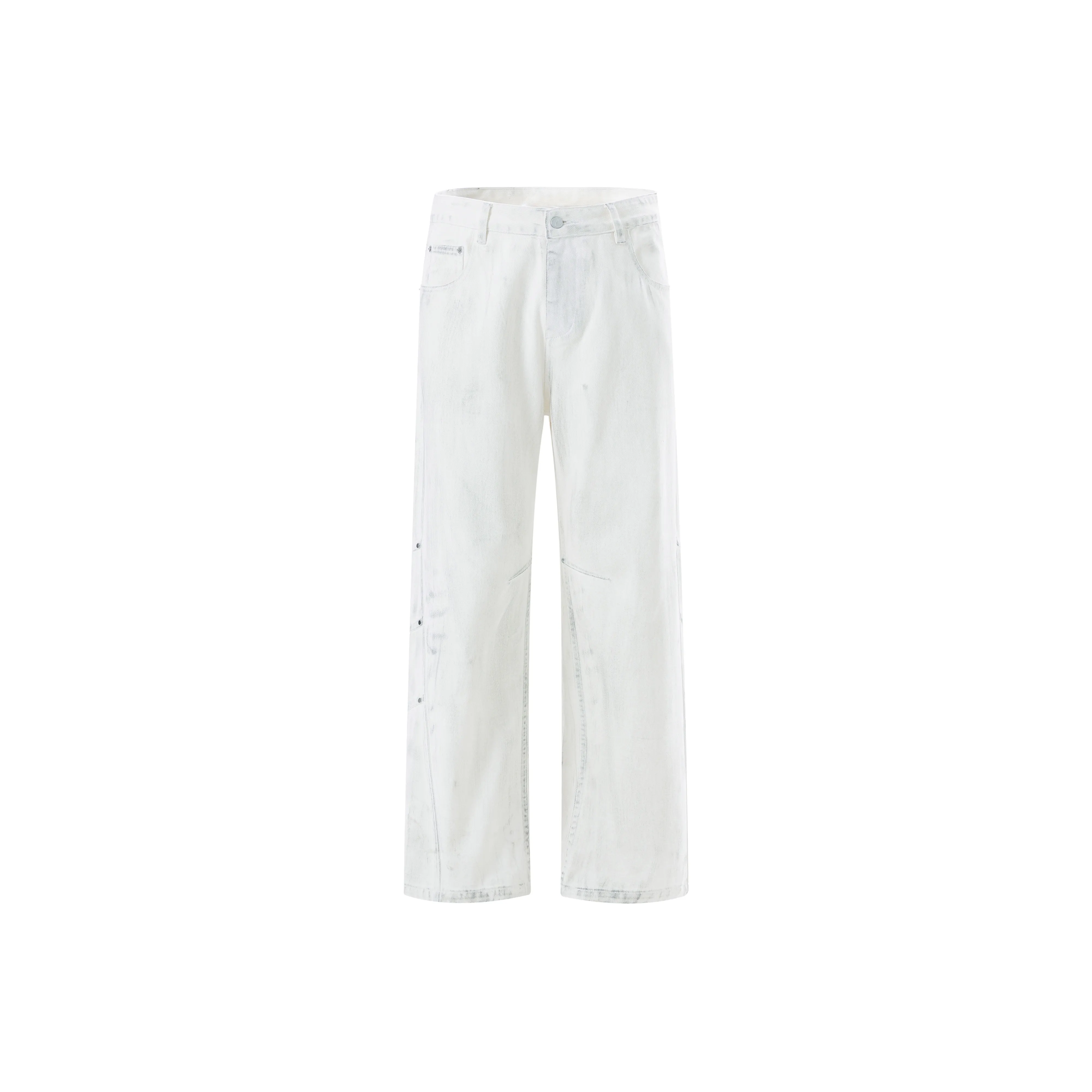 FORNINES Jeans Unisex White
