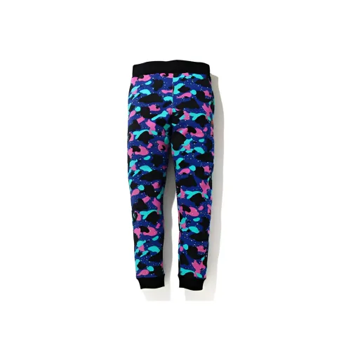 A BATHING APE Камуфляж Мужские Вязаные Спортивные Брюки