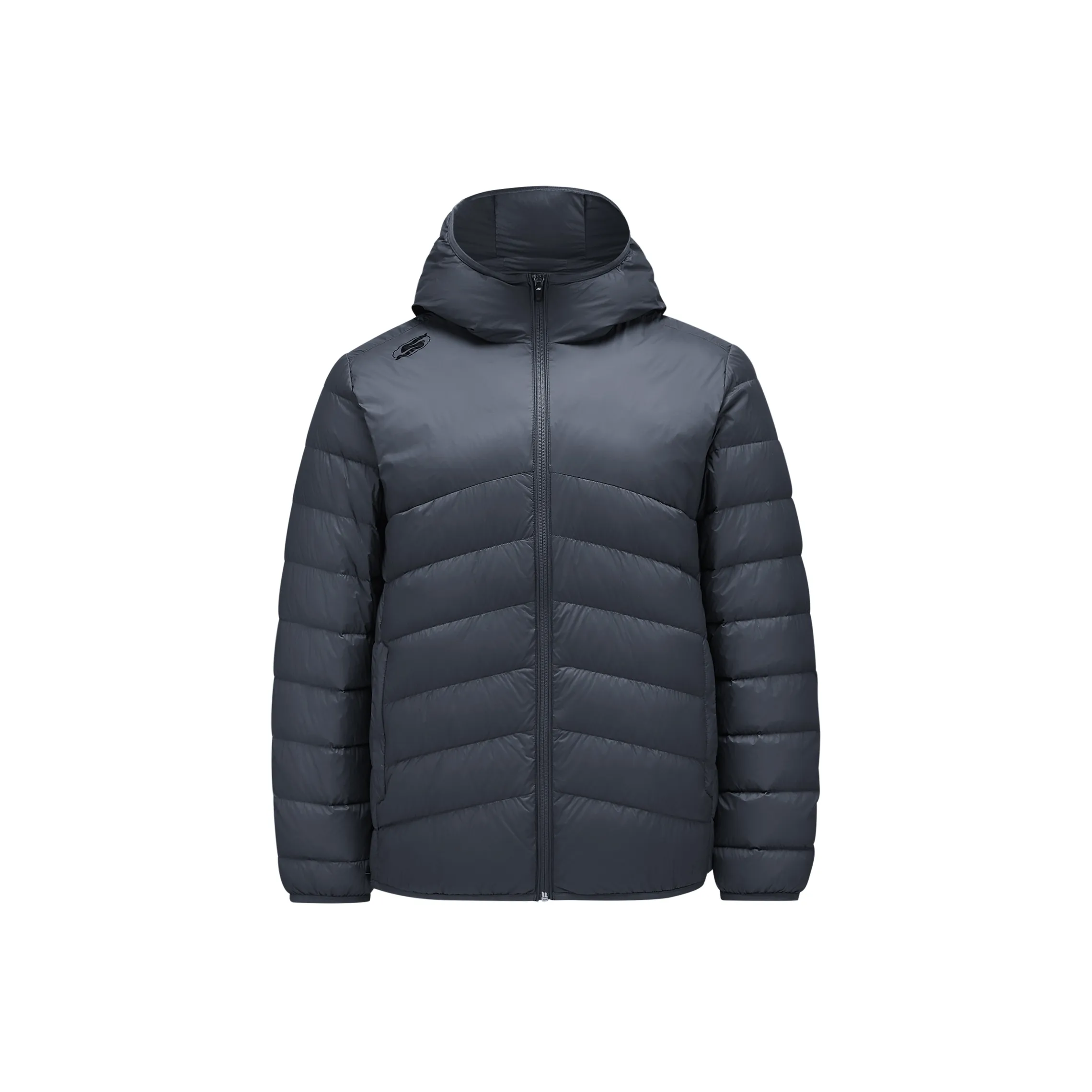 Skechers Хлопковый пуховик Мужской Черный