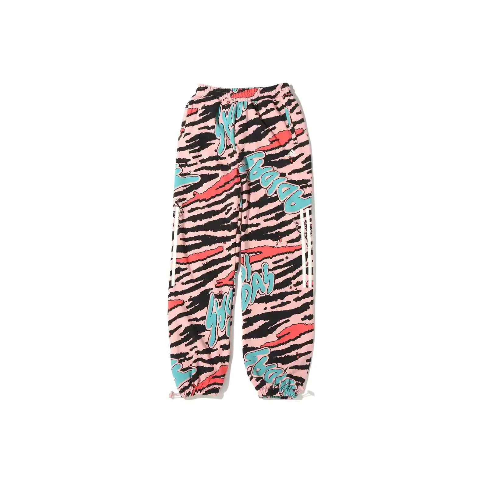 Adidas Вязаные Тренировочные Штаны Мужские Розовые