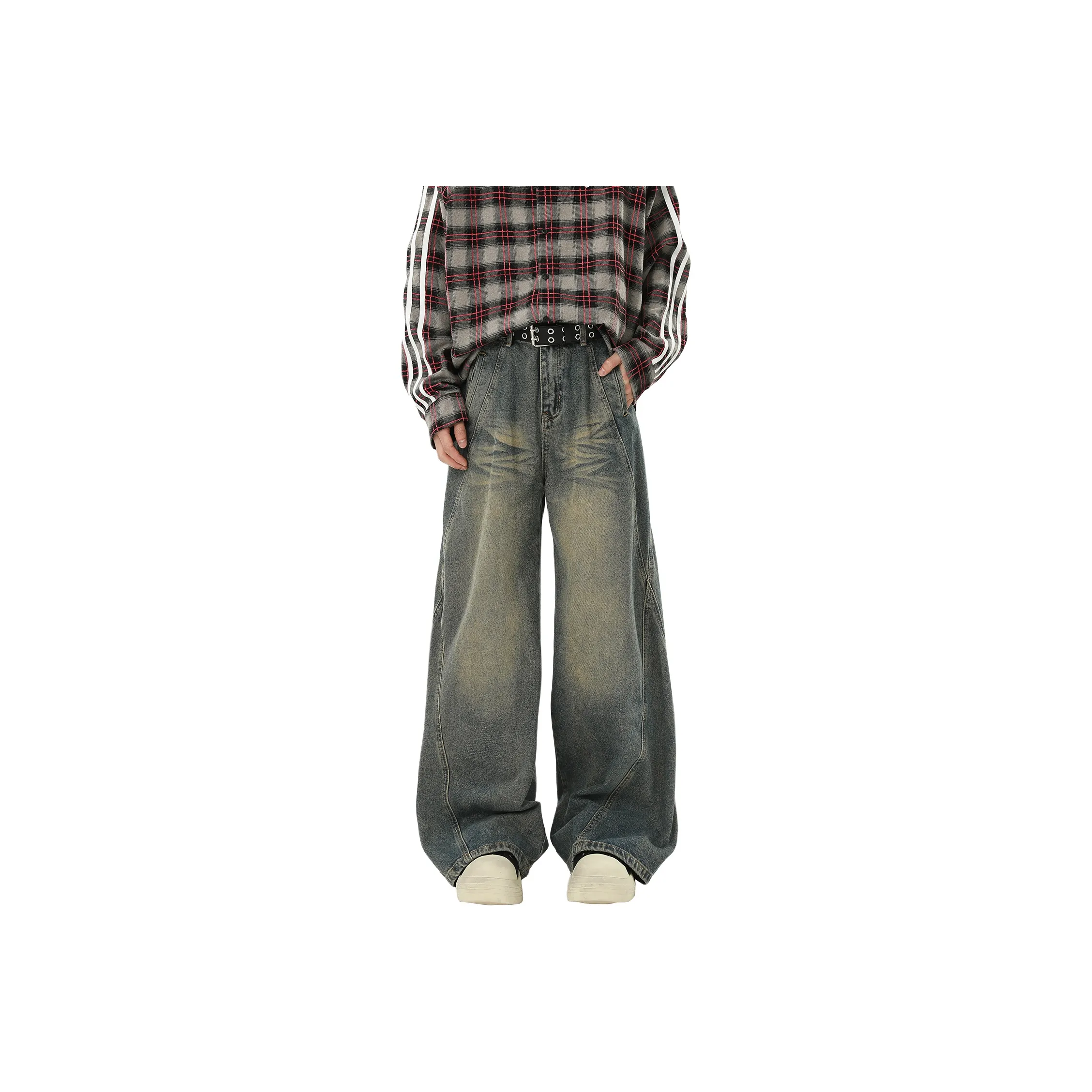 ROOMBOSE Jeans Unisex Vintage Blue