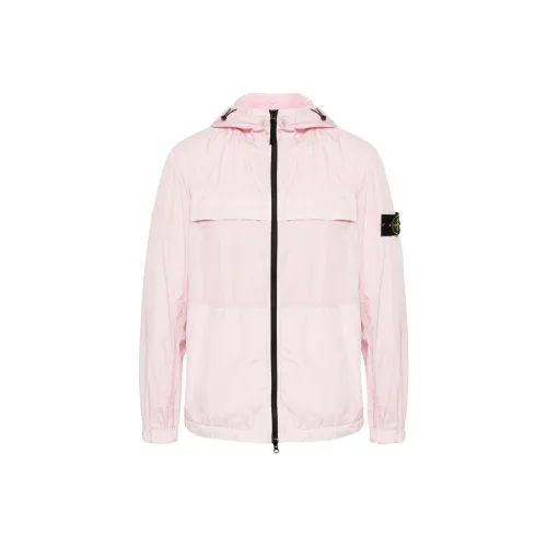STONE ISLAND Розовый Мужские Куртки