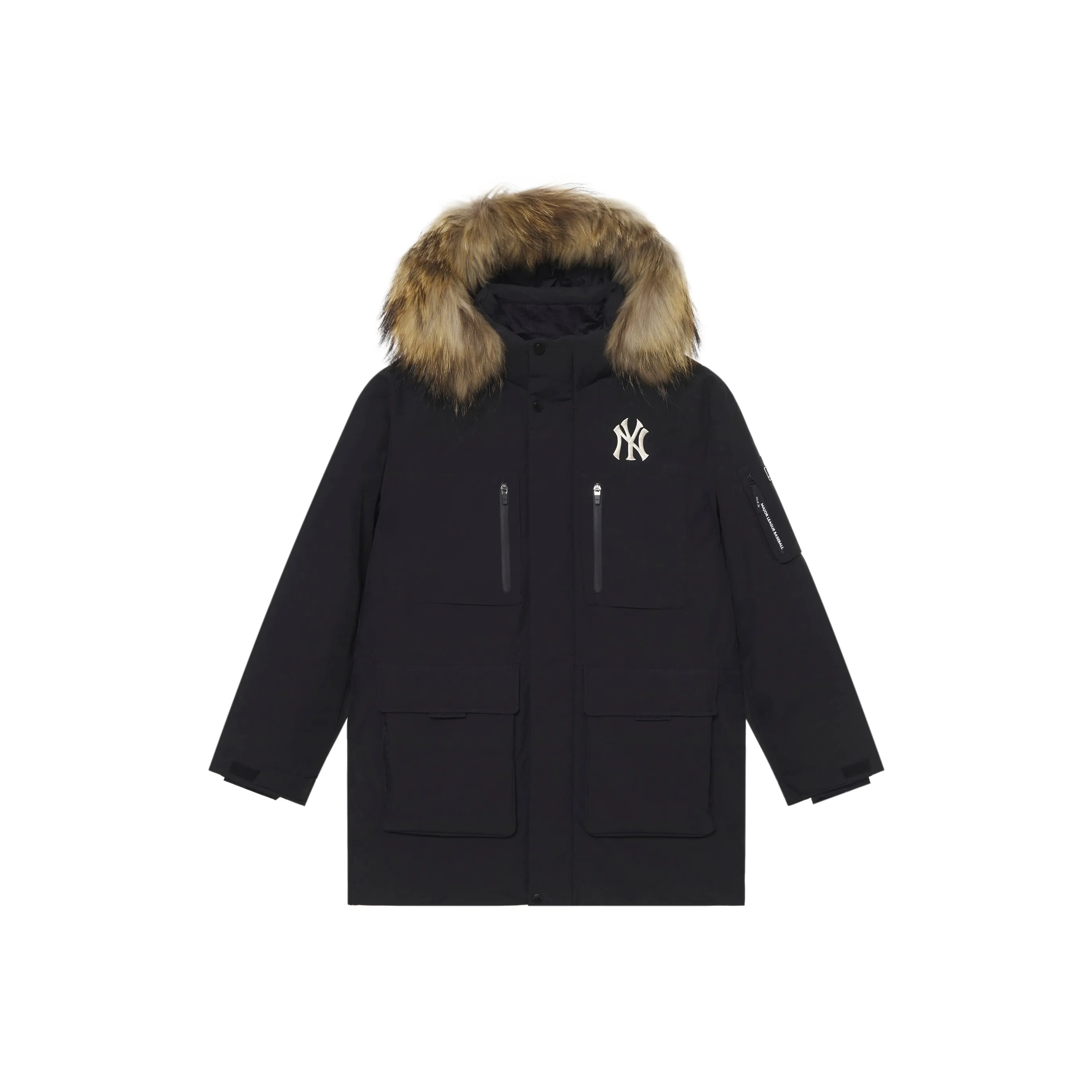 MLB New York Yankees Basic Collection 24FW Down Jacket Unisex Black