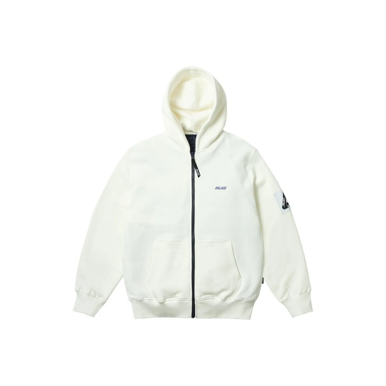 PALACE SS24 Reversible Vest с капюшоном куртки и пальто унисекс мягкий белый