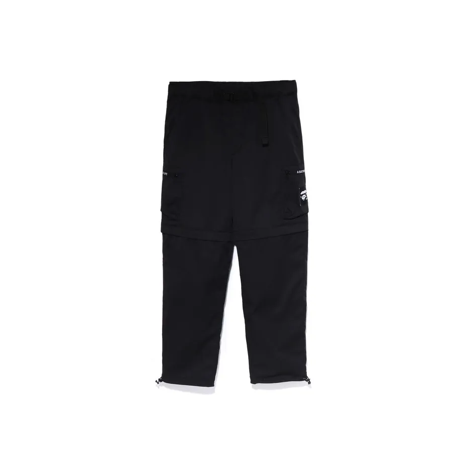 Bape Side Pocket Detachable Relaxed Fit Pants