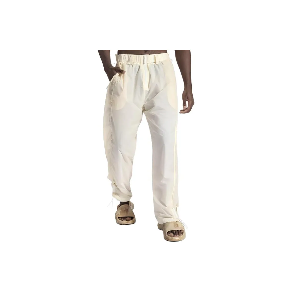 NORVINCY Western Trendy Knitted Training Pants Unisex NORVINCY Западный Модный Вязаные Тренировочные Штаны Унисекс