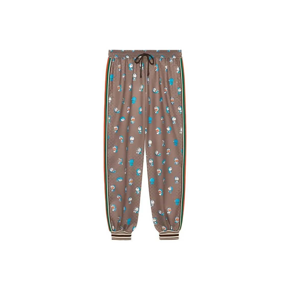 GUCCI x Doraemon Knitted Sports Pants Men's Beige