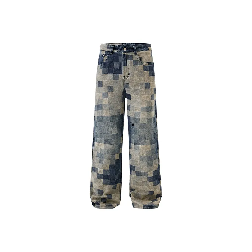 Dounkol Jeans Unisex Vintage Blue