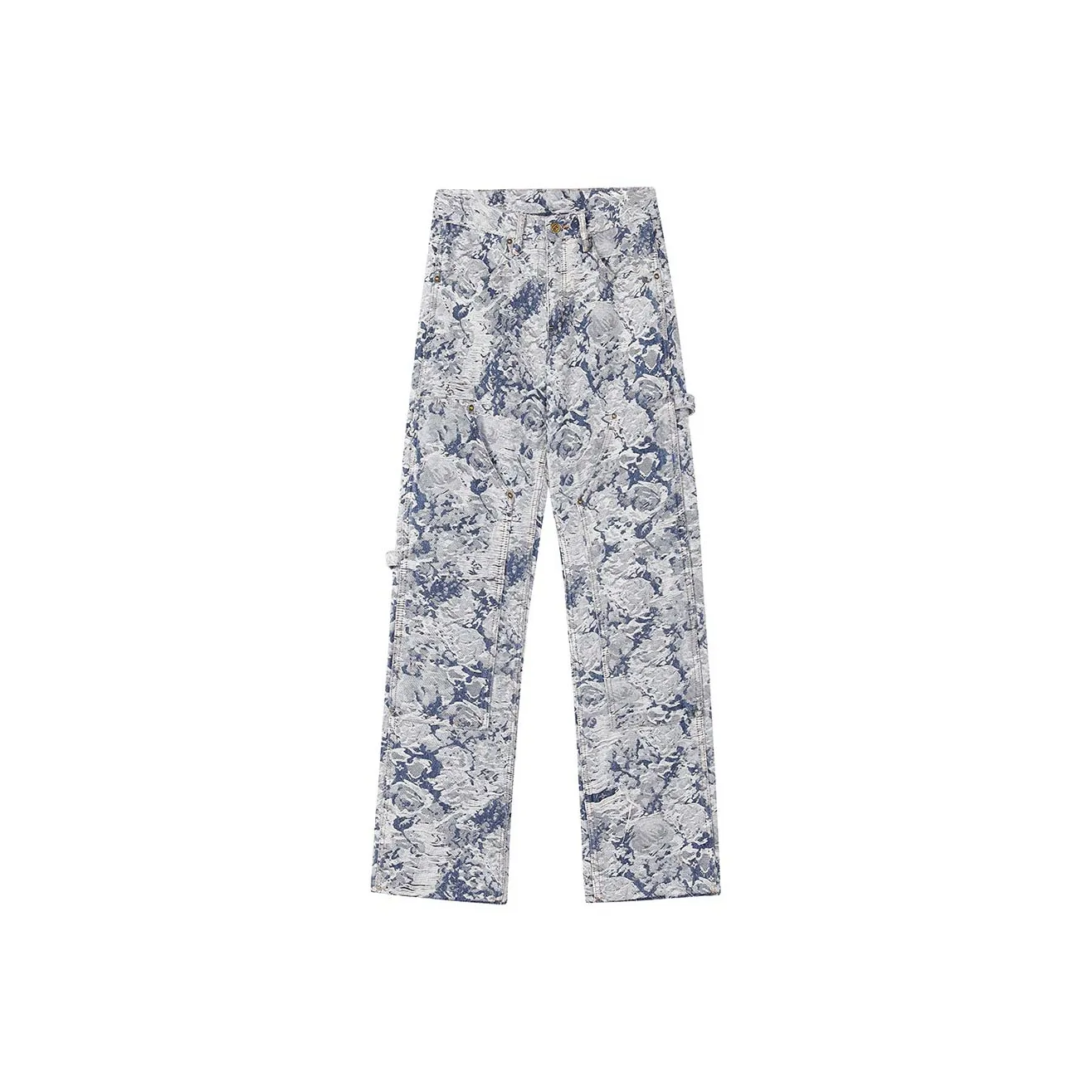 EYEUNDERSTAND Jeans Unisex Jacquard Blue