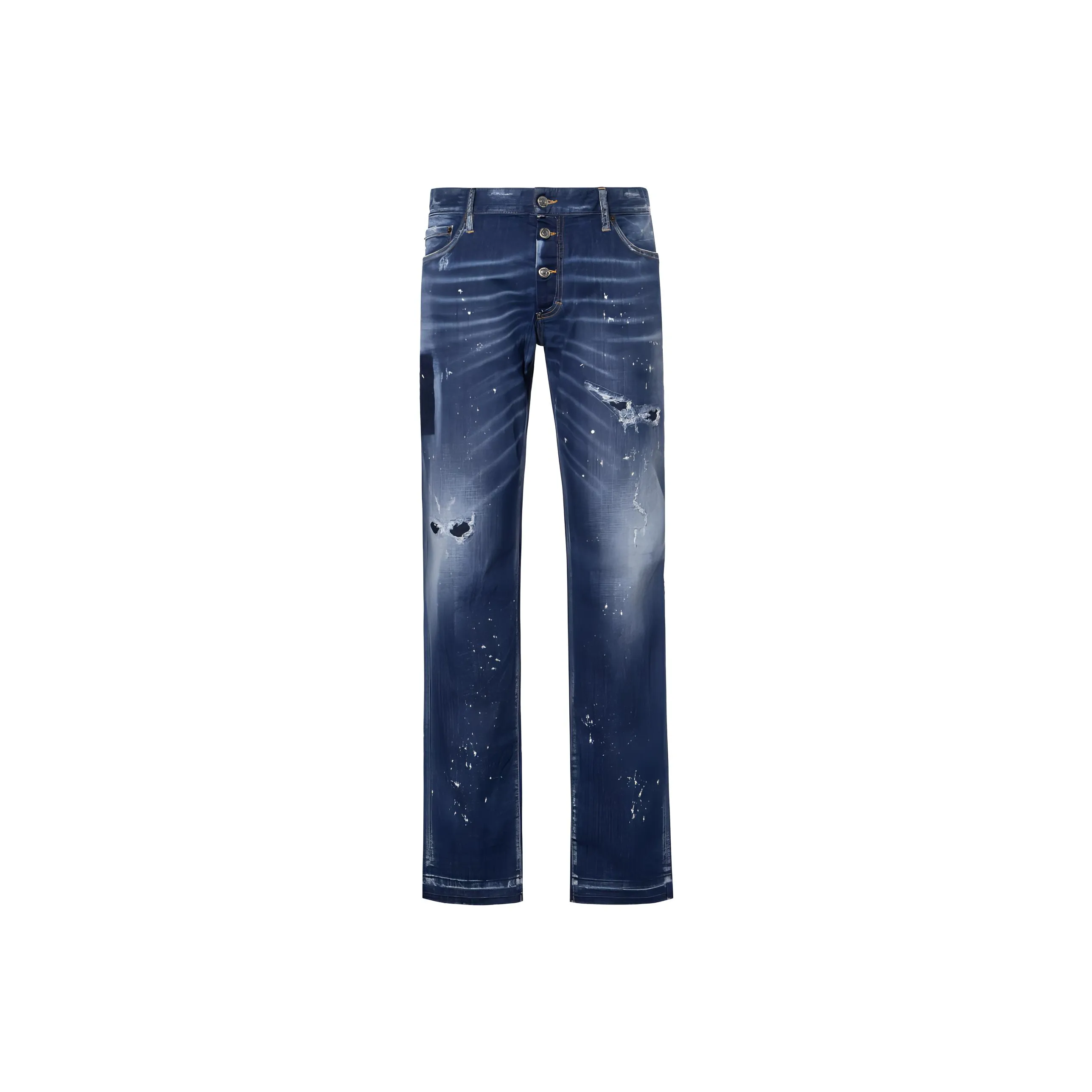Dsquared2 Distressed Slim Fit Jeans