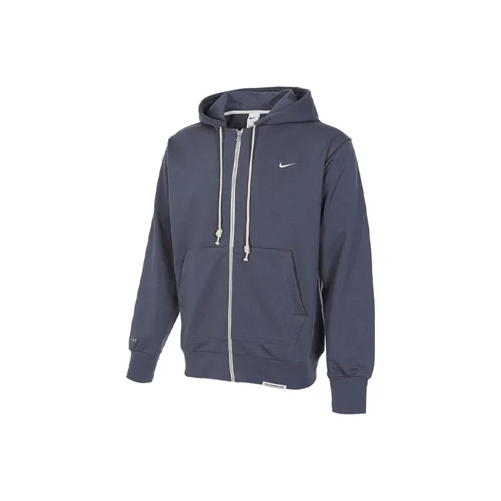 Nike As M Nk Df Std Issue Fz Hoodie Jackets Coats Men's Blue