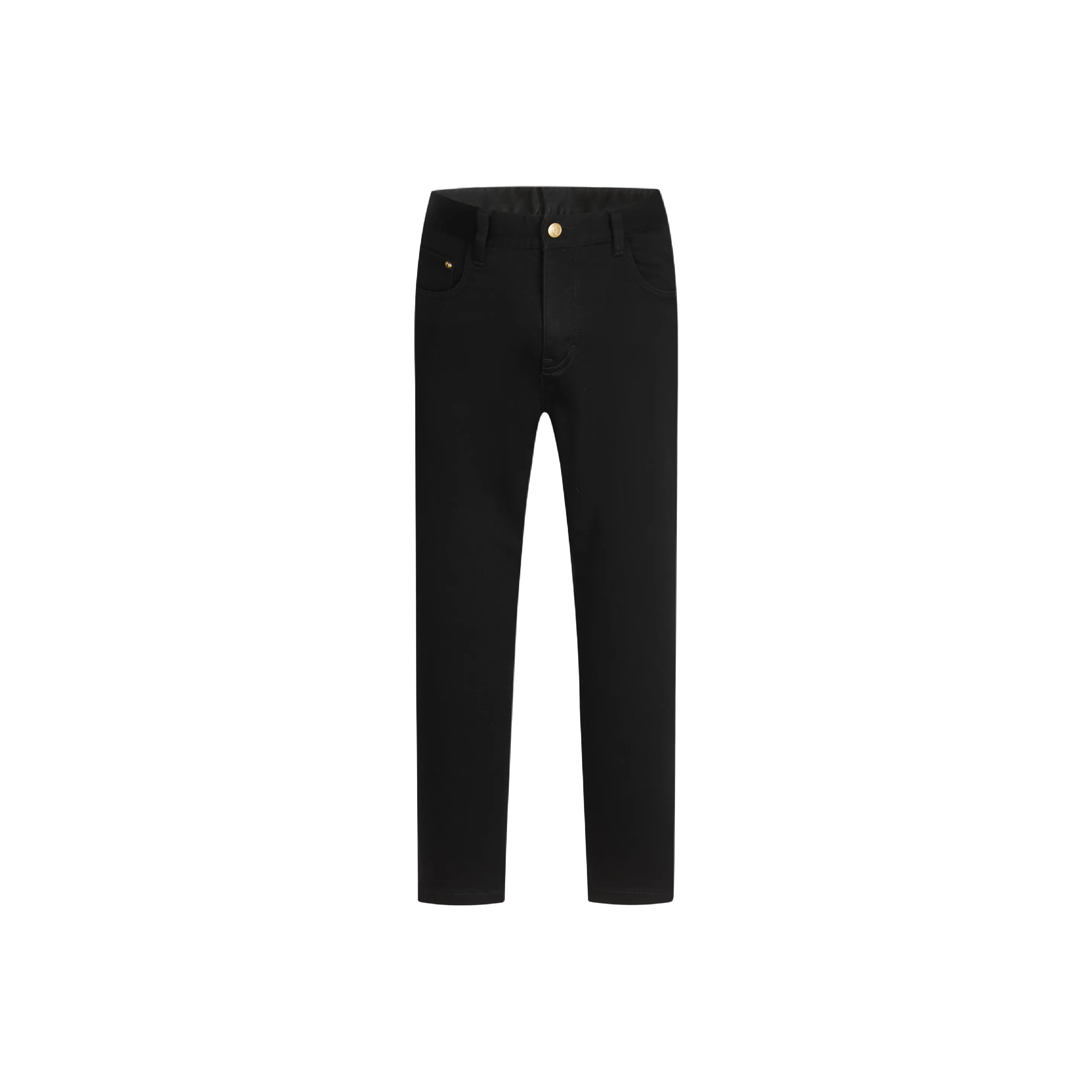 MANGANO FW22 Tapered Pants Jeans Men's Black