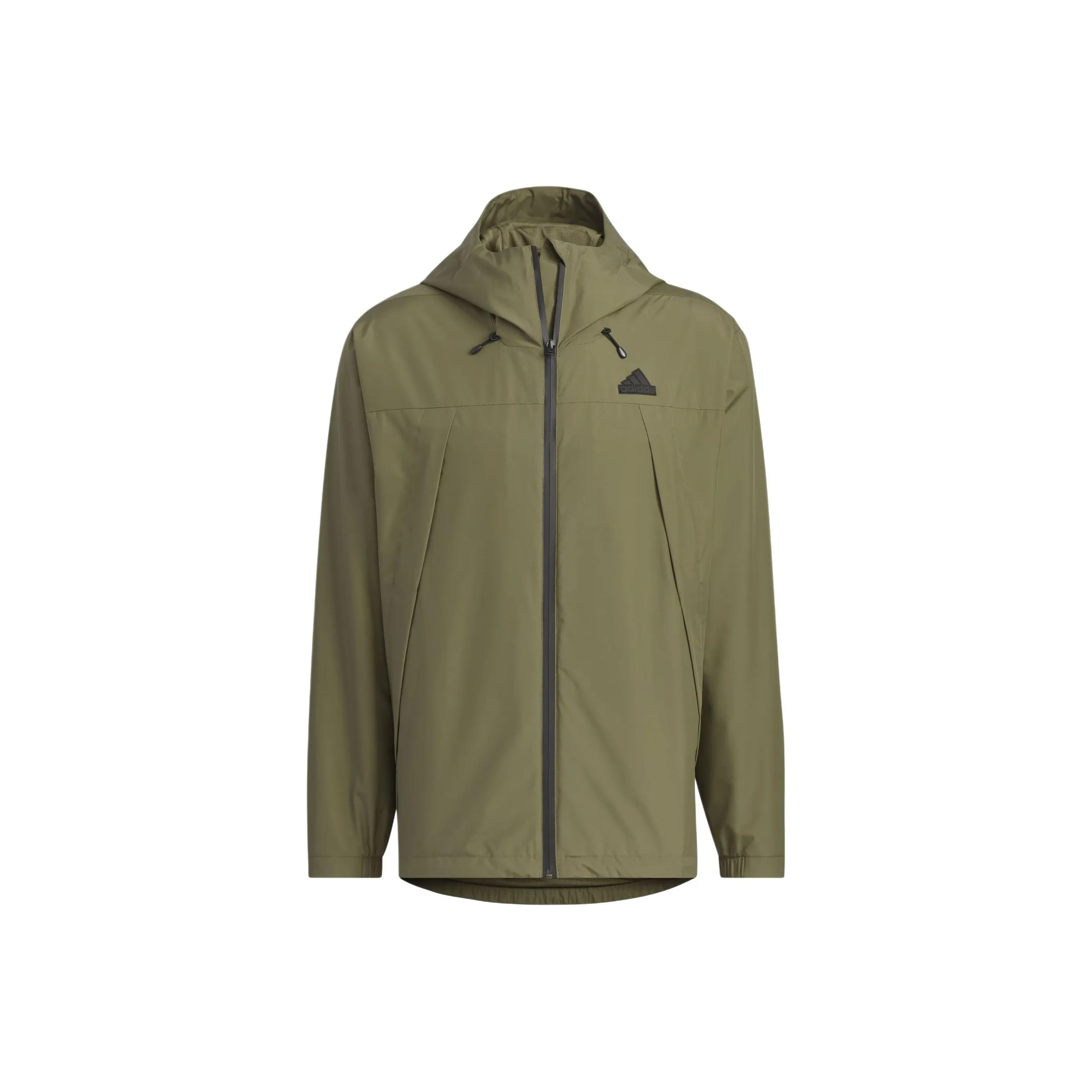 Adidas Ткани вязаные Куртка Куртки Пальто Мужской Слоистый Оливково-зеленый