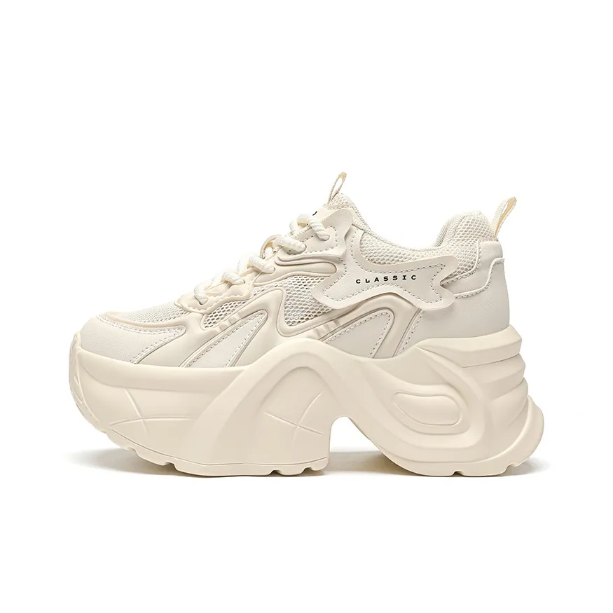 ZHR Little White Bear Устойчивый к истиранию Покрытие Низкий Топ Кроссовки с Толстой Подошвой Женские