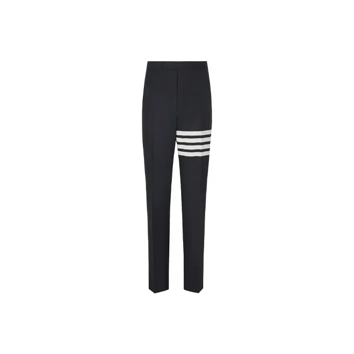 THOM BROWNE 4 Bar Striped Detail Trousers