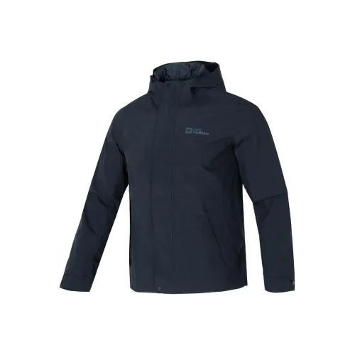JACK WOLFSKIN Мужские куртки королевского синего цвета