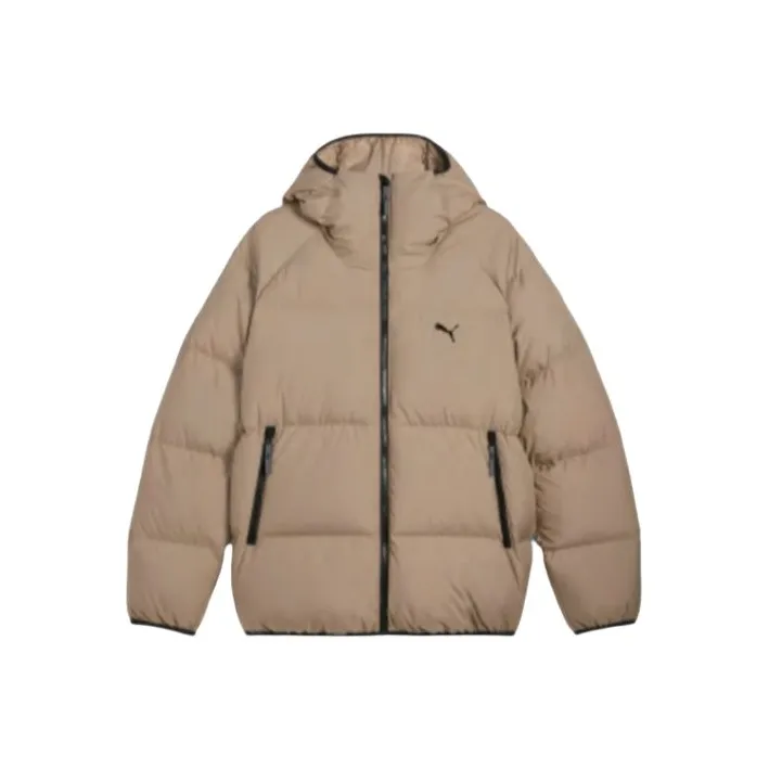 PUMA Мужская Lifestyle Collection Женская Essentials Collection Пуховик Унисекс Цвет дубовый коричневый