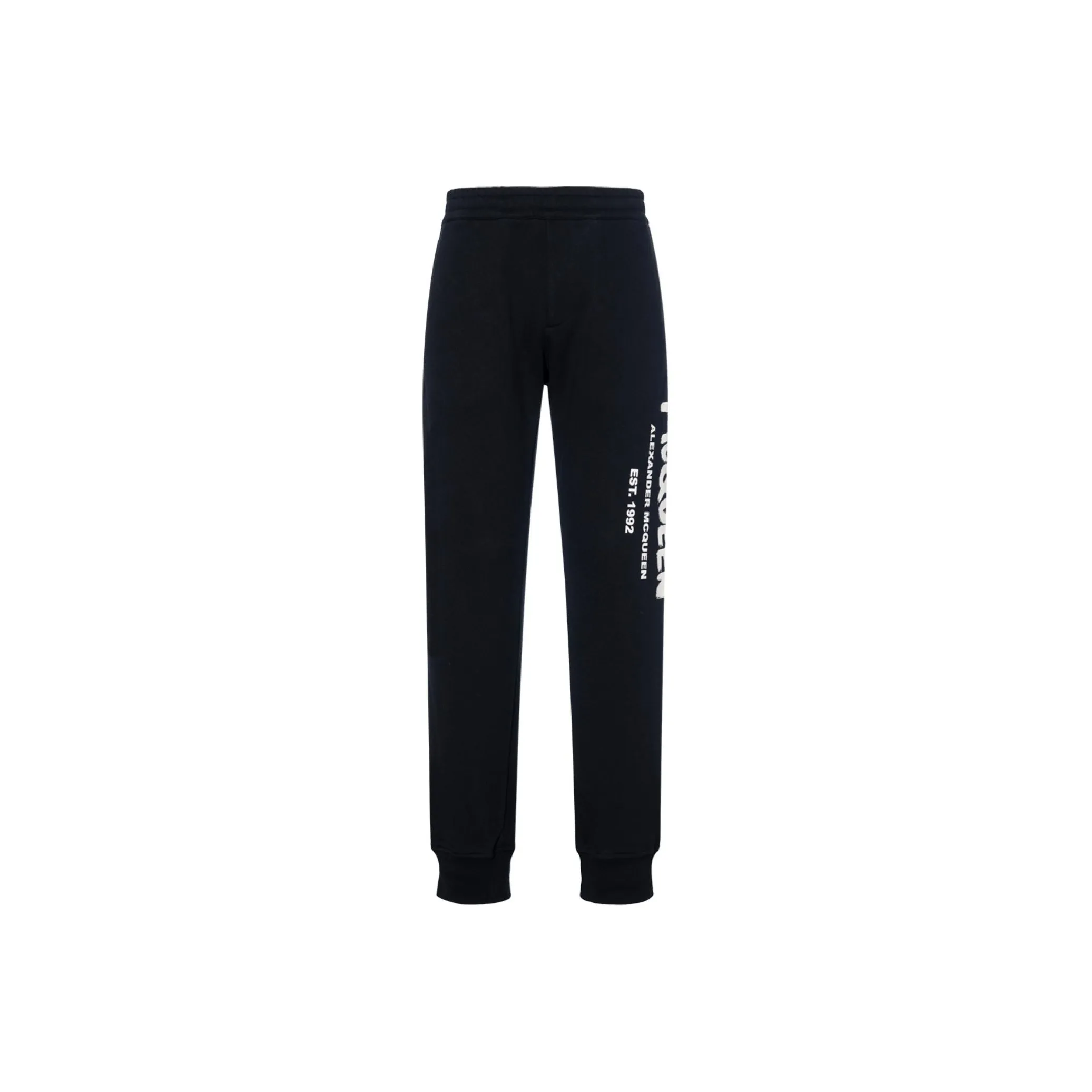 Alexander McQueen Knitted Sweatpants Men Black
