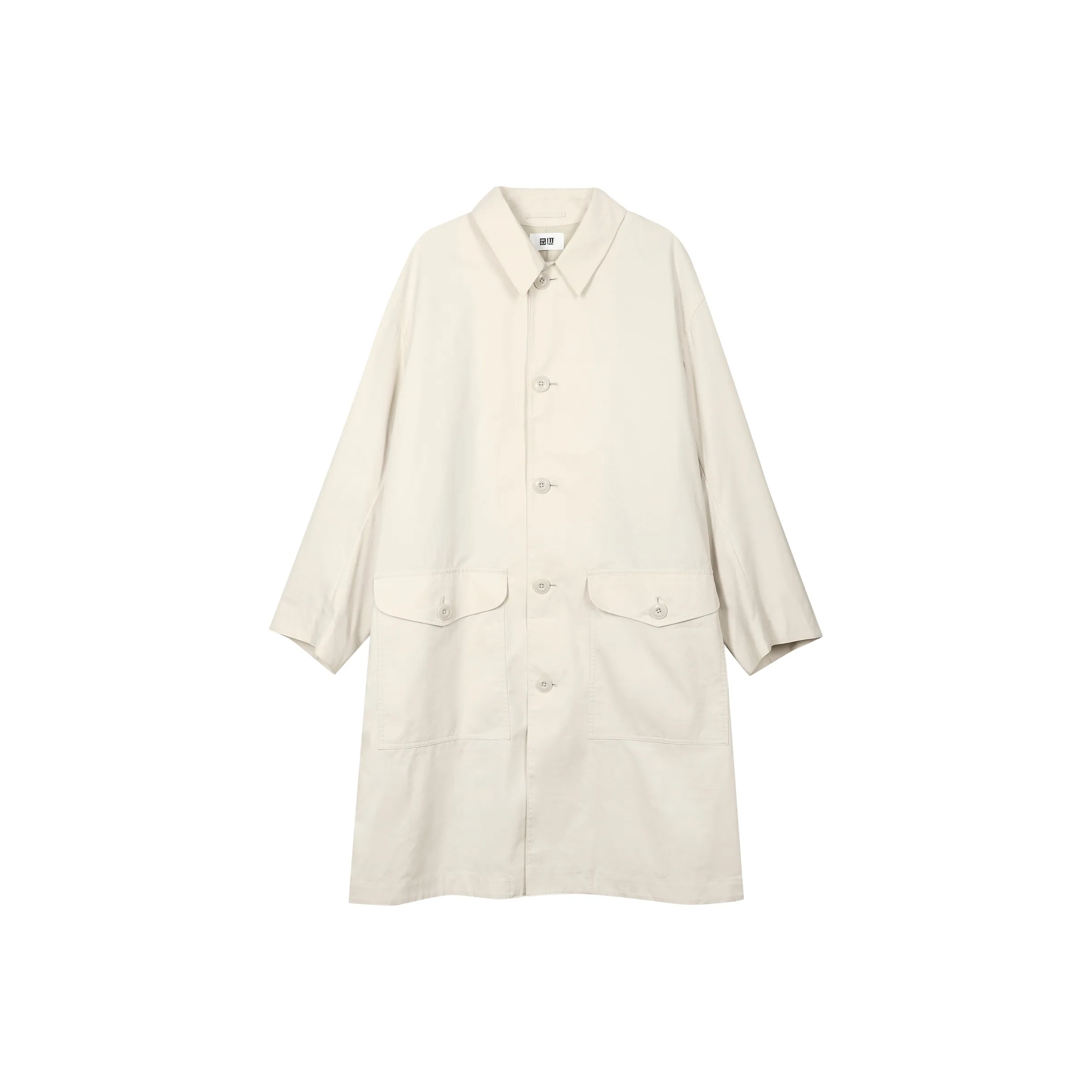 Uniqlo U Collection Тренчкот Мужской Светлый Бежевый