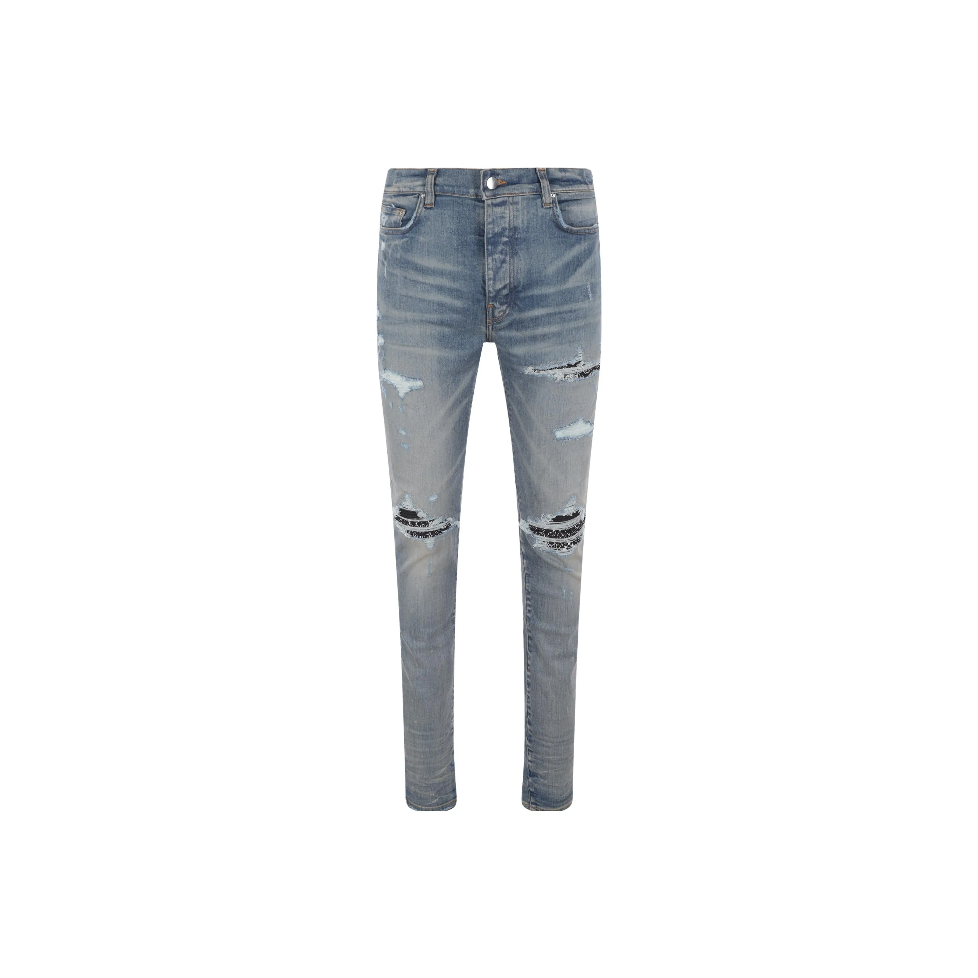 AMIRI MX1 Destroyed Bandana Jeans