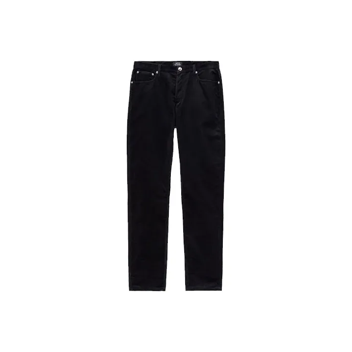 A.P.C FW21 Straight Jeans Men's Black