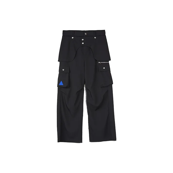 ROARINGWILD ARCH Черные унисекс брюки карго