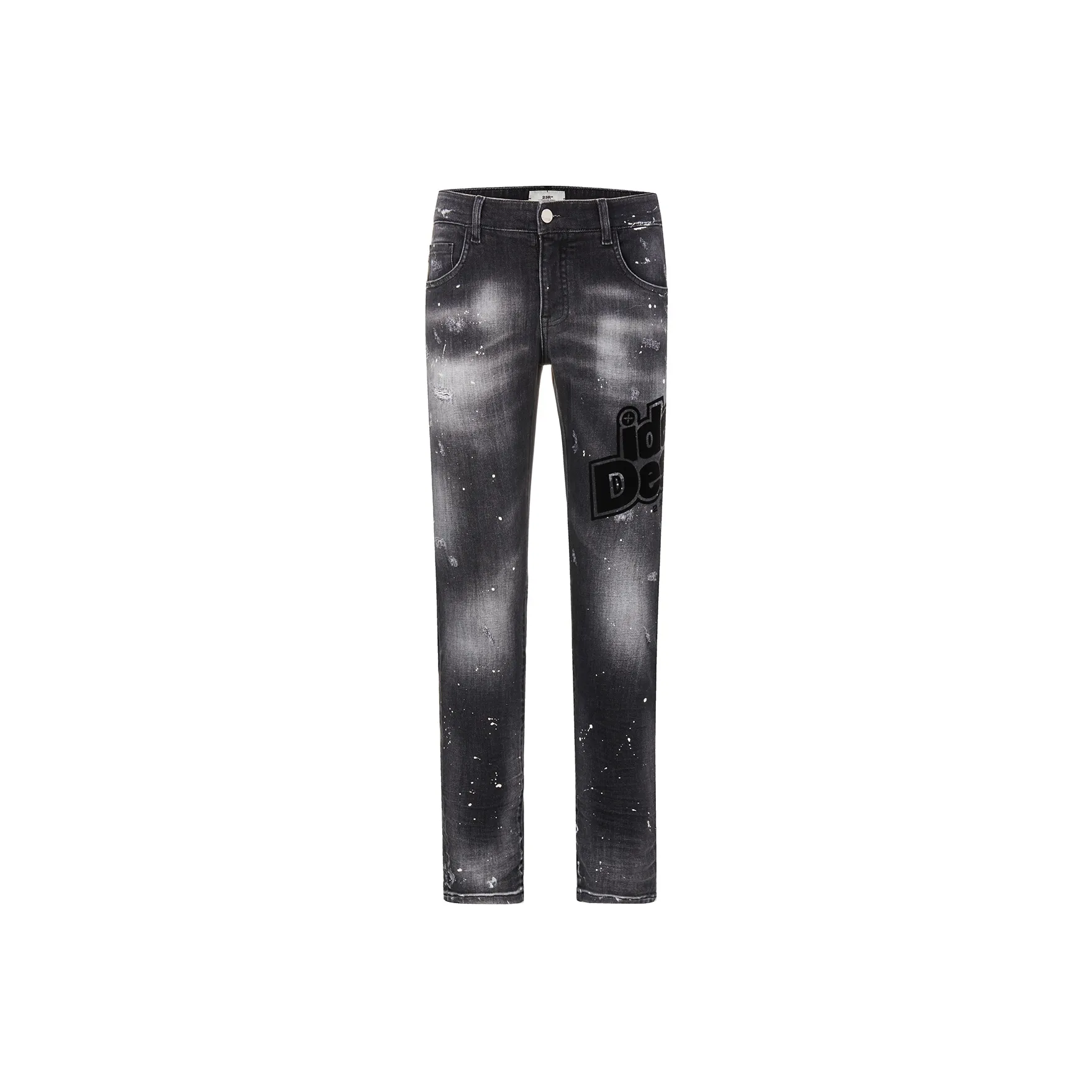 23R+ Slim Fit Pants Jeans Men's Black Gray Color