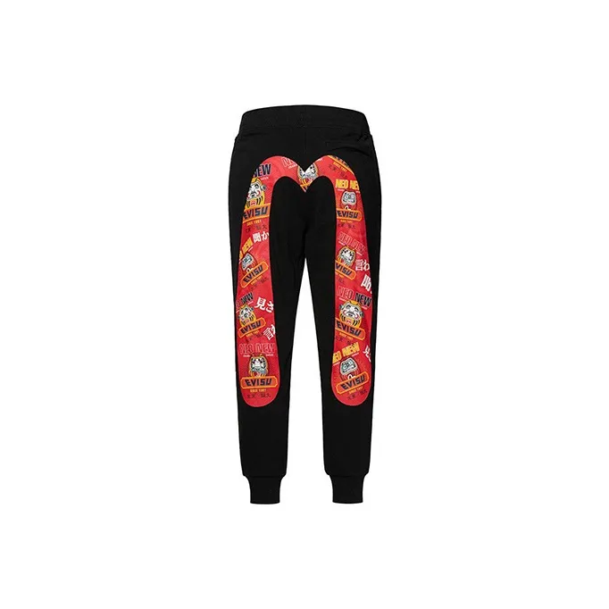 EVISU Casual Pants Men's Black