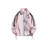 핑크 (단면 스트라이프 패턴)