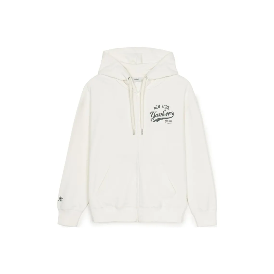 MLB Varsity New York Yankees Jackets Coats Unisex Cream