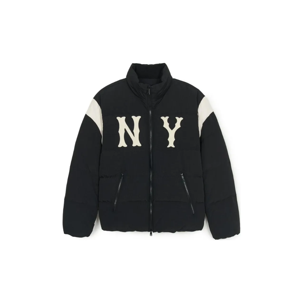MLB Base Logo New York Yankees Down Jacket Unisex Black