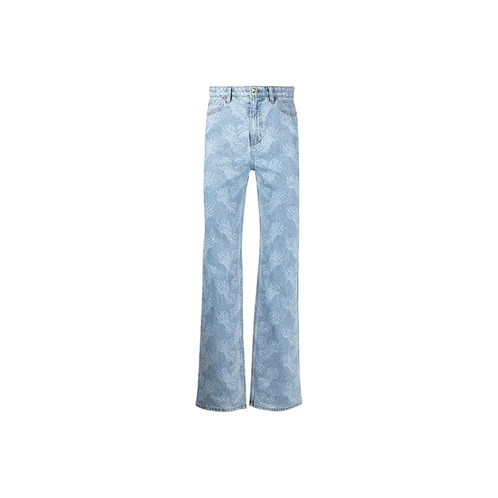 WE11DONE Jeans Unisex Blue
