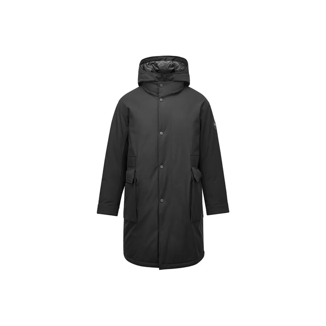 Skechers Yazhuan Series Пуховик Мужской Угольный Черный