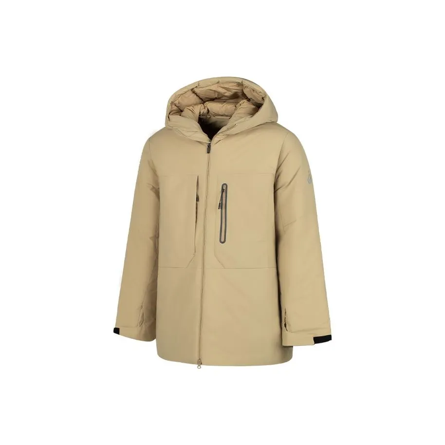 ASICS Хаки Мужские Пуховики