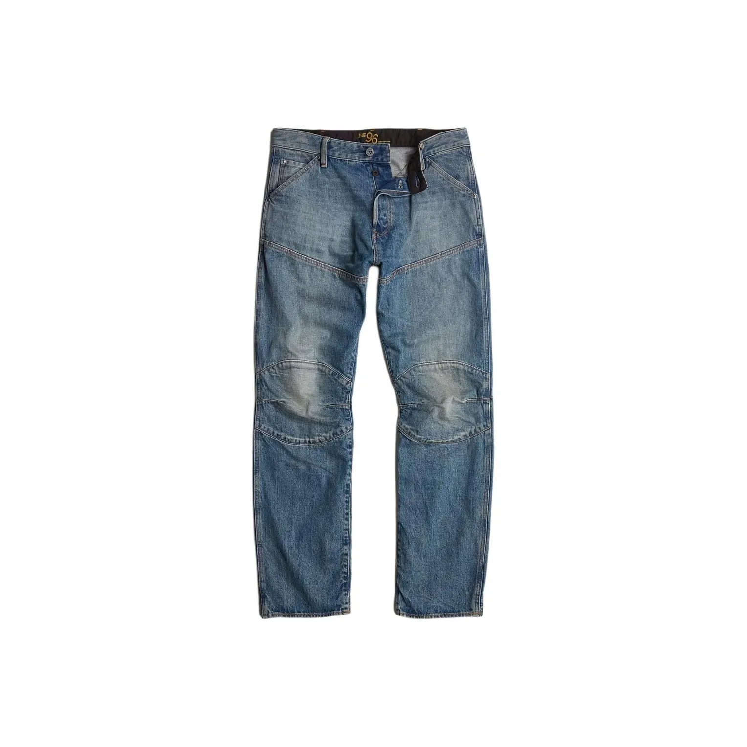 STAR RAW Джинсы Мужские Выцветшие Синие