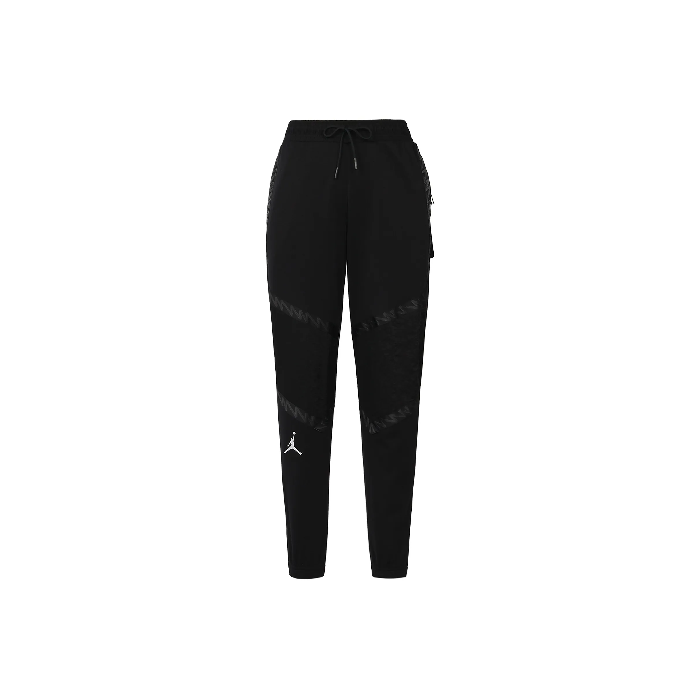 Джордан Dri Fit Zion Вязаные Тренировочные Штаны Мужские Черные