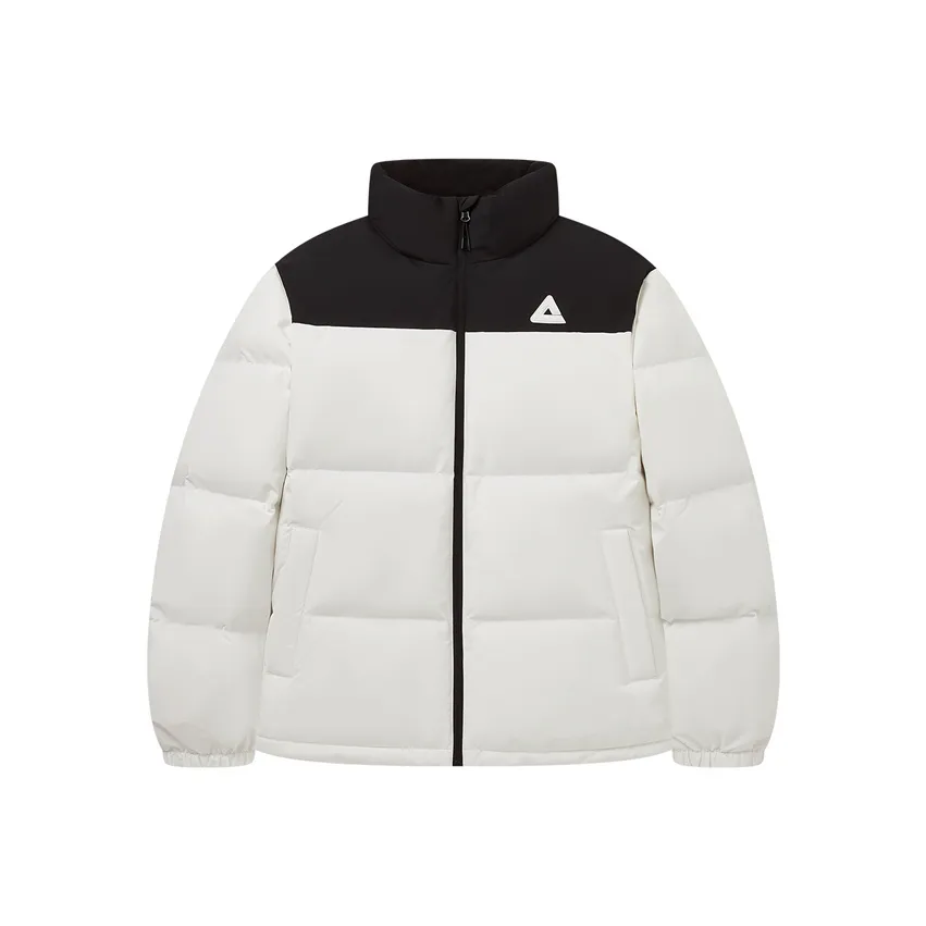 PEAK Средняя толщина пуховик унисекс натуральный белый